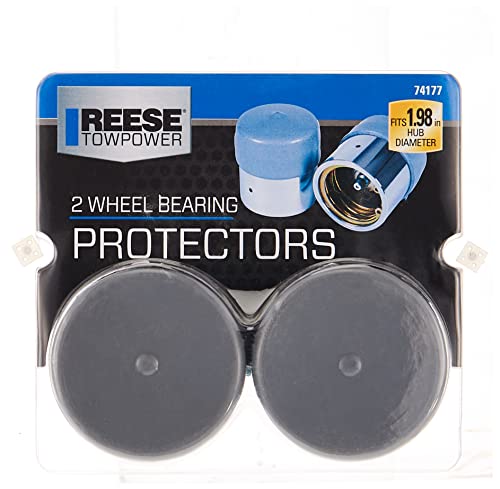 Reese Towpower 74177 Wheel Bearing Protector, Grey And Chrome #TOP1