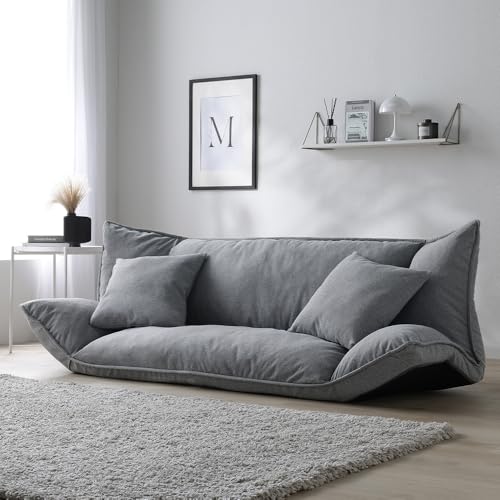 RASIK �\�t�@�[�x�b�h ���N���C�j���O 2�l�|�����C�h �O���[ �v���[�����n �J�o�[�����O�d�l ����\ ���֎q �t���t���b�g �t���A ���[�^�C�v �N�b�V����2�t�� Flumie �t���[�~�[