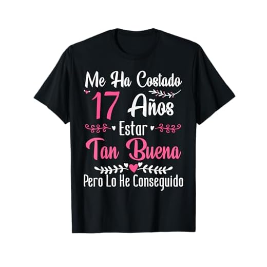 17 Años Regalo de Cumpleaños Mujer Hecha En 2005 17 años Camiseta