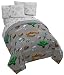 Jay Franco Minecraft Survive 5 Piece Full Bed Set - Includes Reversible Comforter & Sheet Set - Super Soft Fade Resistant Polyester - (Official Minecraft Product)