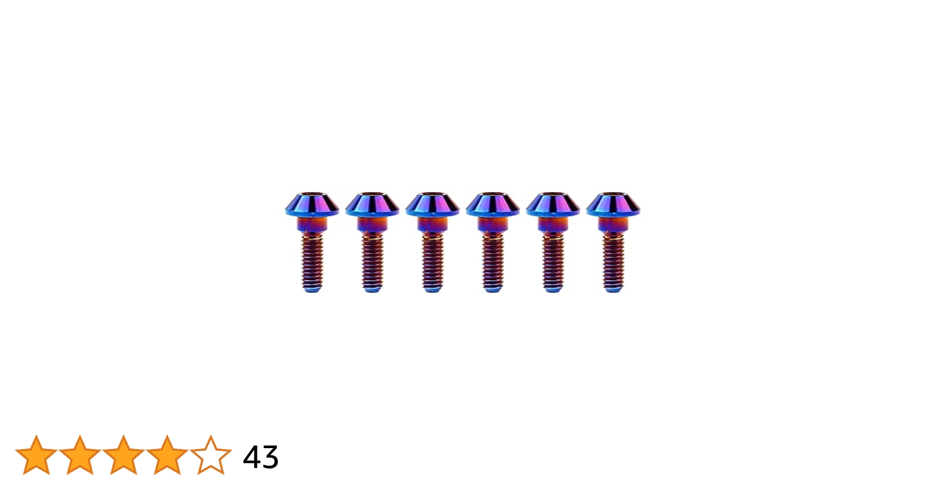 Amazon.co.jp: Ruifu チタンM6x20 25mmオートバイディスク