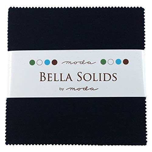 Bella Solids Navy Charm Pack 42 Squares 5