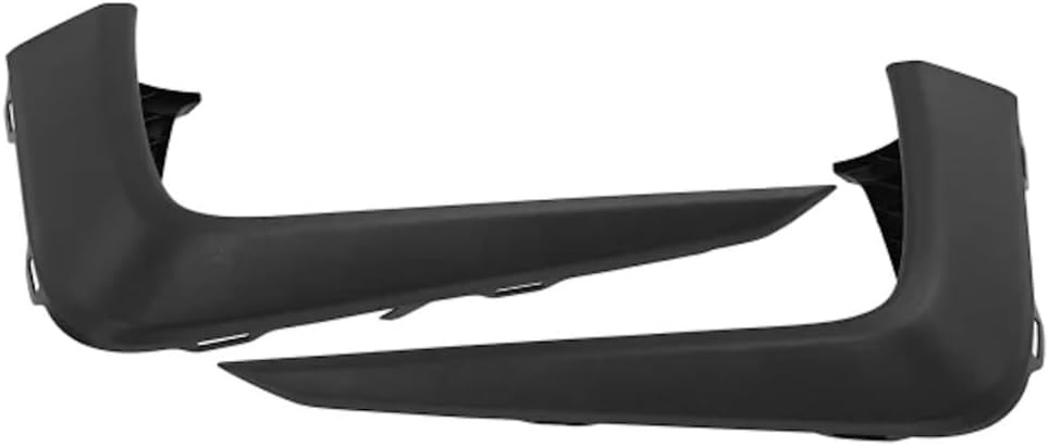 For Honda Pilot 2019 2020 2021 2022 Bumper Cover Molding Driver And Passenger Side | Pair | Front | Upper | Textured Black | Made Of Plastic | HO1046103, HO1047103 | 191275698877, 71108TG7A50