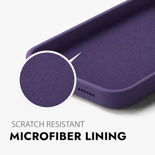 Image of FIRST MART Matte Silicone Back Cover for Samsung Galaxy A27 - Purple