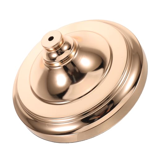 Base estable de pie para reparar lámparas con soporte de hierro dorado de 26 cm