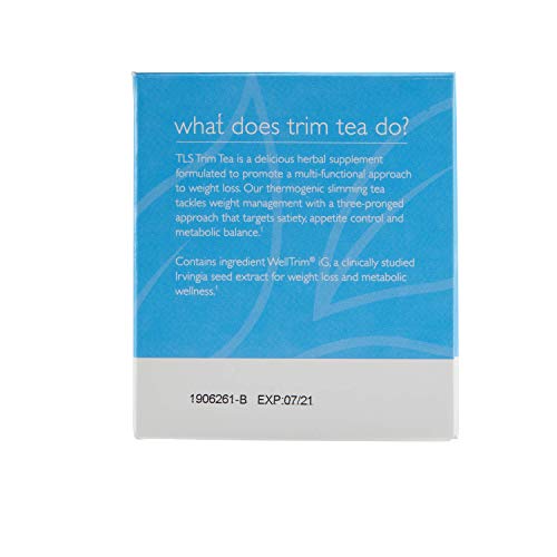 Tls Trim Tea By Market America, A Gluten-Free, Thermogenic Slimming Tea Formulated To Promote A Multi-Functional Method To Weight Loss, Containing Irvingia Gabonensis/African Mango And Black Tea Extract #TOP3