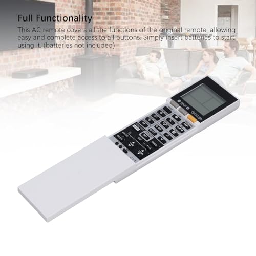 Fictory AC-Fernbedienung, kompatibel mit Mitsubishi-Modellen, langlebiges ABS, volle Funktionalität