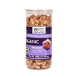 Blessfull Healing Organic Natural, Vegan Sriracha Roasted Whole Cashew Nuts Crunchy Kaju 500 Gram
