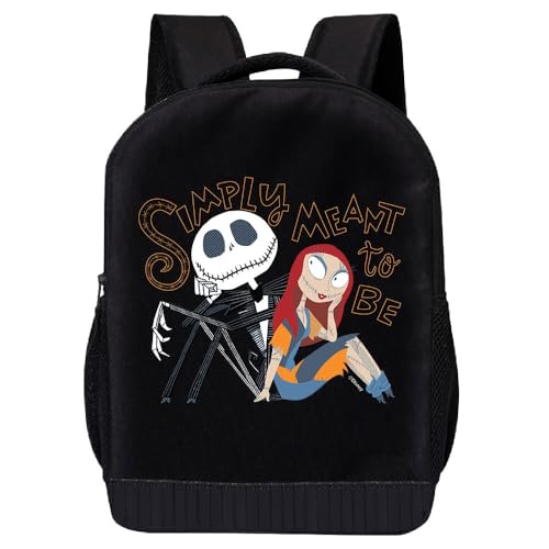 Disney Nightmare Before Christmas Backpack for School | Kids Travel Backpack Jack Skellington School Backpack | Kids Backpack for Girls Boys Toddlers Unisex