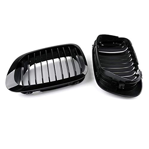 Grille de calandre noire brillante E46 coupé look shadowline premium - 4