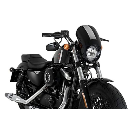 Customacces AZ3270N förklädsskiva modell Anarchy svart Harley Davidson Sportster Forty-Eight XL1200X