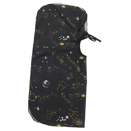BATHVEVE Capa de Corte de Pelo para Niños 1 Unidad Tamaño Mediano Estampado de Estrellas, Ajustable y Resistente, Adecuado para Peluquería Infantil y Cuidado en Casa