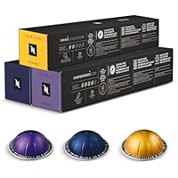 Nespresso, Vertuo, Altissio Diavollito Voltesso, Paquete de 3