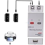Partage d'imprimante - le partage USB 2.0 est une excellente pour partager des périphériques USB tels qu'une imprimante usb, un scanner, un traceur de courbes, une imprimante multifonction, des équipements avec des ordinateurs, le partage