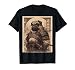 Pug Dog Samurai Full Gear Warriors Japanese Gothic Style T-Shirt