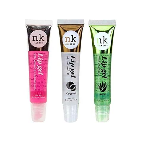 Nicka K 3 Pack Lip Gels - Bubble Gum, Aloe, Coconut Cover