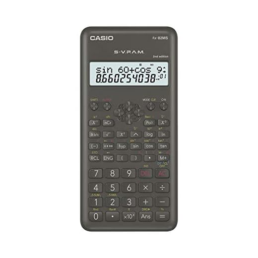 Calculadora Científica 240 Funções Preta FX-82MS-2-S4-DH Casio