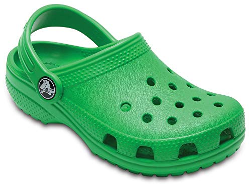 Image of crocs Kids' Classic K Clog,Grass Green,9 M US Toddler