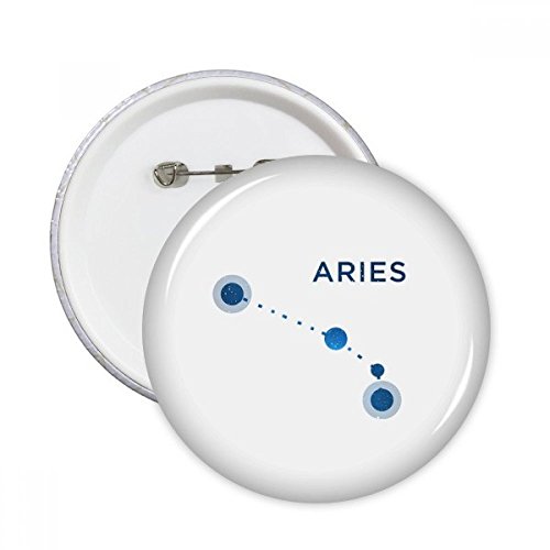 Badge Bélier constellation illustration fine pins vêtements durables