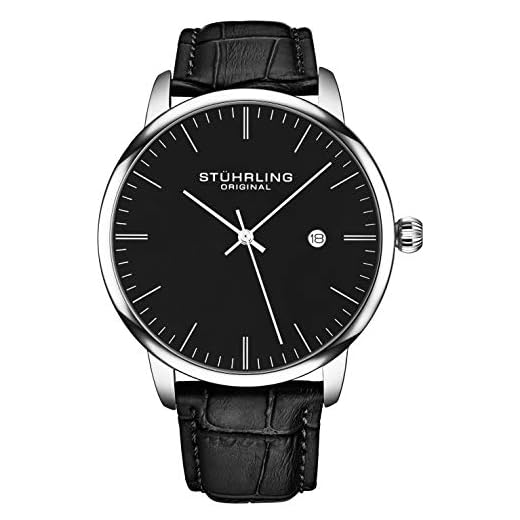 How to wear messenger bag with suit Minimalist Black Leather Dress Watch for Men