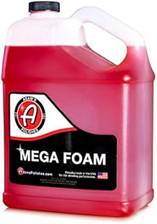 Adam’s Mega Foam Gallon - pH Best Car Wash Soap For Foam Cannon, Pressure Washer or Foam Gun | Concentrated Car Detailing & Cleaning Detergent Soap | Won't Strip Car Wax or Ceramic Coating