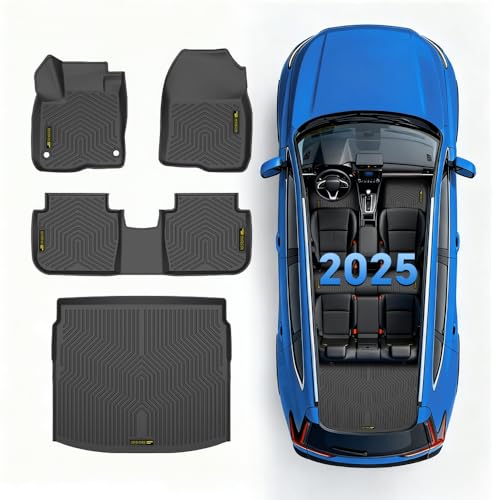 PIT66 TPE Floor Mats Fit Honda CR-V 2023-2025 (Include Hybrid) 4-Piece