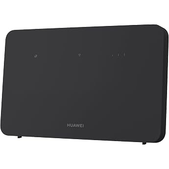 HUAWEI 4G CPE 5 400Mbps Wi-Fi 6 LTE Wireless Router - Black | 4G nano SIM slot unlocked, no configuration required, connect 1