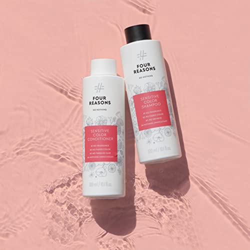 No Nothing Sensitive Color Shampoo - Fragrance Free Shampoo - Hypoallergenic, Unscented Shampoo For Color Treated Hair - Shampoo For Sensitive Scalp And Skin - Paraben Free, Vegan – 10.15 Oz #TOP7