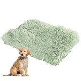 Dog Blankets for Large Dogs Washable, Pet Throw Blanket, Dog Bed Blankets, Soft Pet Mat Throw Cover for Kennel Crate Bed, Flannel Throw for Kitten Puppy (Color : Green, Size : C)