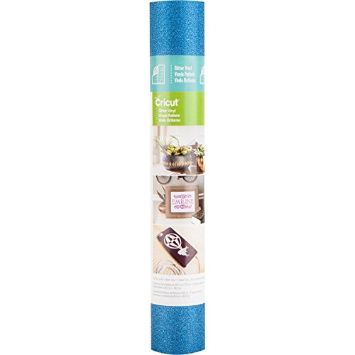 Cricut Glitter Vinyl, Blue