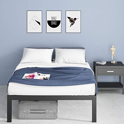 Zinus Lorrick Quick Snap TM 18 Inch Platform Bed Frame / Mattress