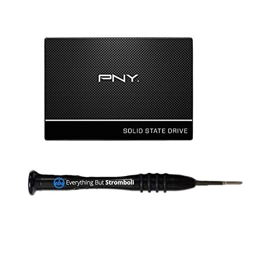 PNY CS900 - Unidad interna de estado sólido (SSD) Sata III (SSD7CS900-120-RB) de 120 GB con (1) destornillador magnético Everything But Stromboli