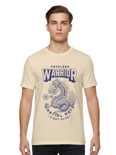 Image of Veirdo Men's T-Shirt Regular Fit Round Neck Pure Cotton Half Sleeve Graphics Printed T-Shirt Different Size Range S to 2XL