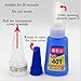 2024 New Multipurpose High-Grade Bonding Glue, 401 Glue Instant Fast Adhesive, All Purpose Repair Adhesive for Ceramic Plastic Wood Metal (4 pcs)