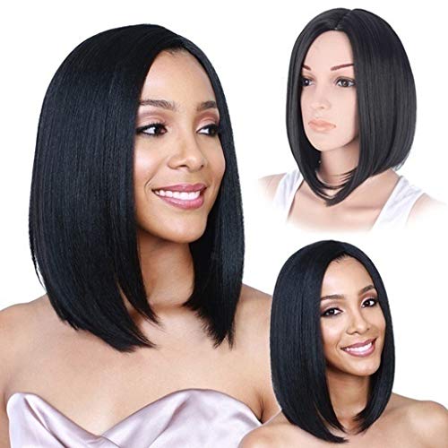 Perruques de cheveux naturels pour femmes avec extensions à paillettes fée