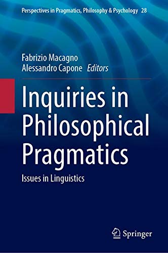Buy Inquiries in Philosophical Pragmatics — BookShops.in