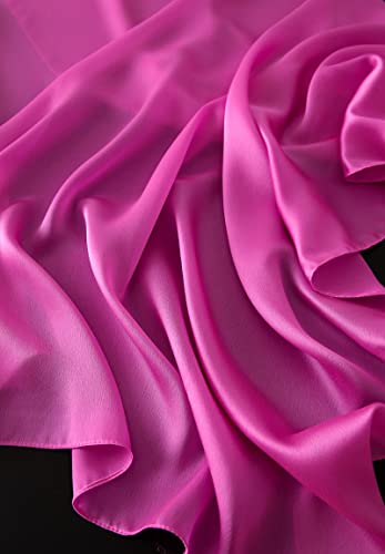 Silky Pashmina Scarves Plain Pure Color Shawl2