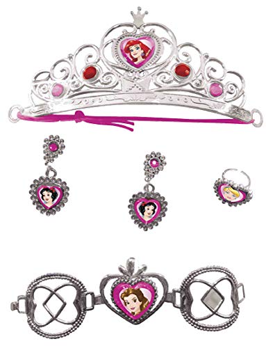 Kit Beleza 5 Peças Princesas Etitoys Prata