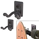 US2U Displays - 2 Pack - Skateboard or Longboard Mount for Flat Surface - US06-FW-S2