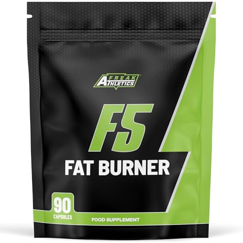 F5 Weight Loss Pills - Fat Burners for Men - Fat Burners for Women Weight Loss - 90 Capsules Fat Burner Suitable for Men & Women - UK Made