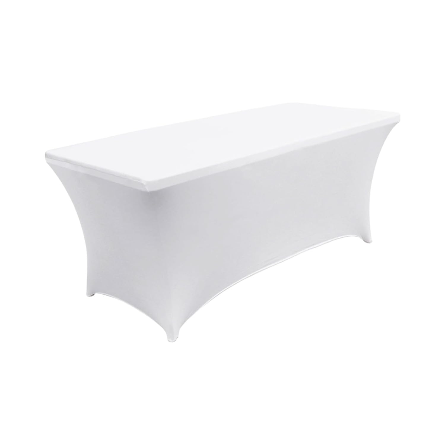 7H SEVEN HOUSE Mesa Plegable 240cm Blanca + Funda Catering 7house