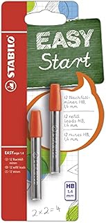Refill Leads - STABILO EASYergo 1.4 Leads - Twin Pack of 6 - HB