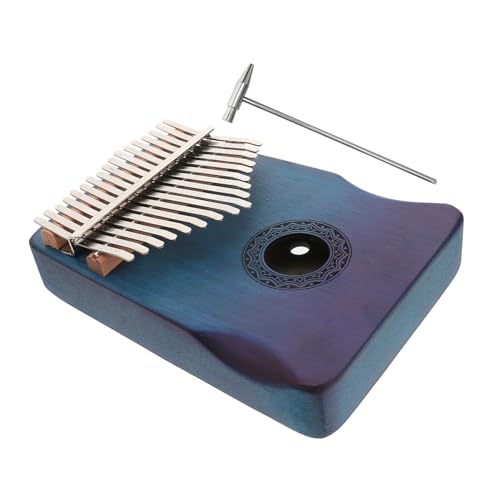 GOOHOCHY Delicate 17-key Kalimba for Boys and Girls Creative Thumb Piano Musical Instrument Supplies for Coordination Rhythm