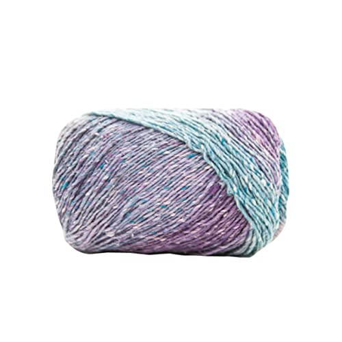 Corhad Multi Colored Yarn Muikle Multicolor Yarn Knitting Yarn Soft Hand Knitting Yarn Self- Striping Crochet Yarn Milk Gradient Colorful Yarn Knitting Yarn Material To Weave Hat Rainbow Yarn #TOP13