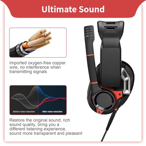 Cable AUX para auriculares GSP 600, 2 m, negro miniatura 4
