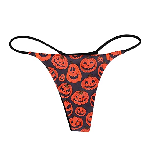 Womens Halloween Underwear G String Breathable No Show Bikini Underwear - image 3