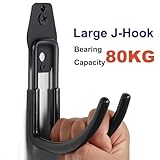 Rechory EV Cable Holder - J-type Electric Car Charger Holder | Cord Storage for Garage Management Truck Vehicle Automobile Driver Parking Lot Door Wall - Image 6