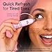 grace & stella Under Eye Brightener Roller - Airplane Travel Essentials - Travel Size Toiletries - Retinol & Caffeine Eye Serum for Puffiness, Dark Circles, Wrinkles - Vegan Skincare (15ml / 0.51floz)