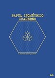  Cuaderno Papel isométrico A4: 5 mm triángulo equilátero  Perspectiva isométrica  Redacción Arquitectónica Diseño industrial Dibujo Técnico 3d