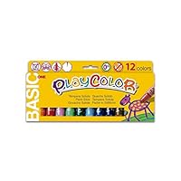 PlayColor 200359 Buntstiftkasten12 feste Temperafarben, 2610731, MULTICOLOR, 12 Stück (1er Pack)